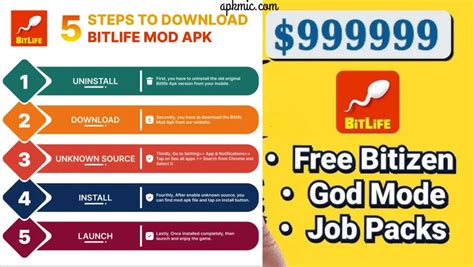 bitlife mod apk unlimited money|bitlife ios apk download mod.